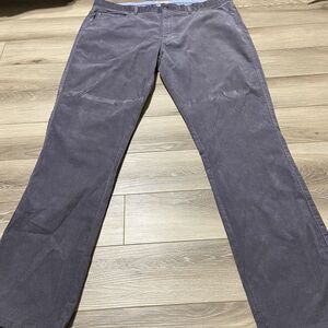 Peter Millar Pants Mens‎ 40 Grey Corduroy Superior Soft 5 Pocket MF22B29 Preppy